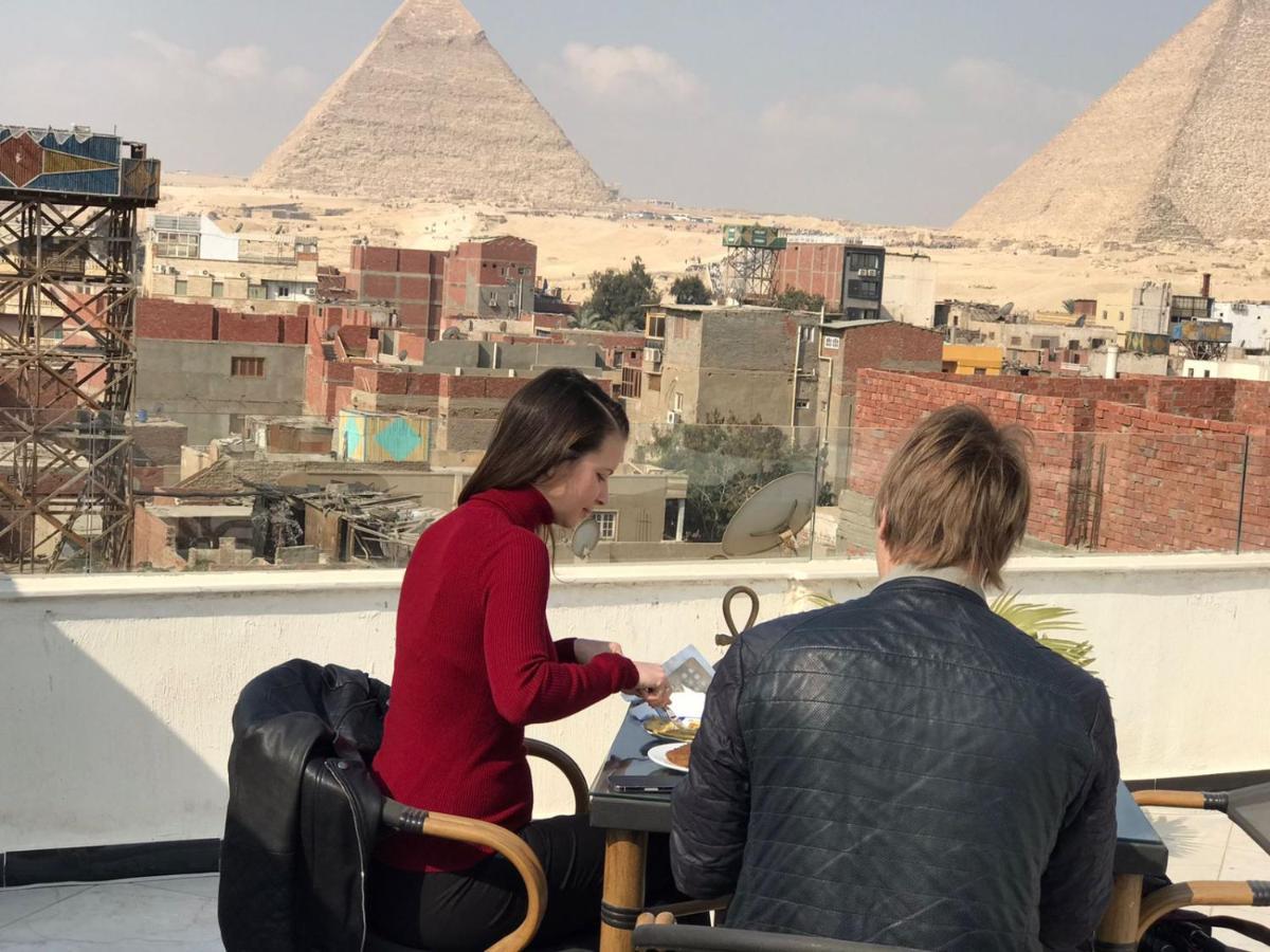 Eagles Pyramids View Ξενοδοχείο Kafret el-Gabal Εξωτερικό φωτογραφία