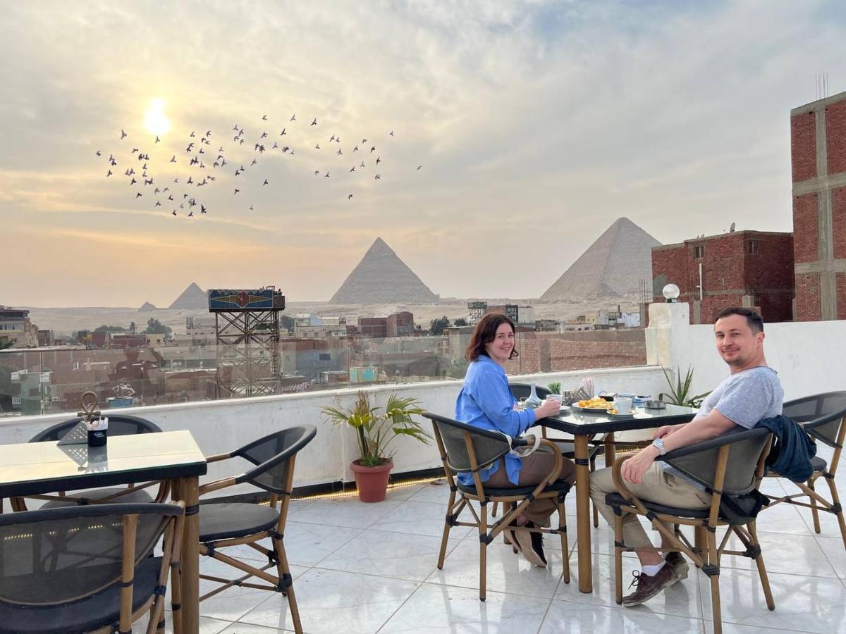 Eagles Pyramids View Ξενοδοχείο Kafret el-Gabal Εξωτερικό φωτογραφία