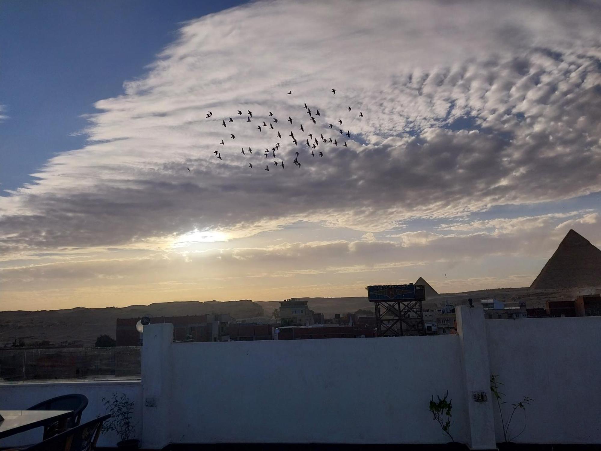 Eagles Pyramids View Ξενοδοχείο Kafret el-Gabal Εξωτερικό φωτογραφία