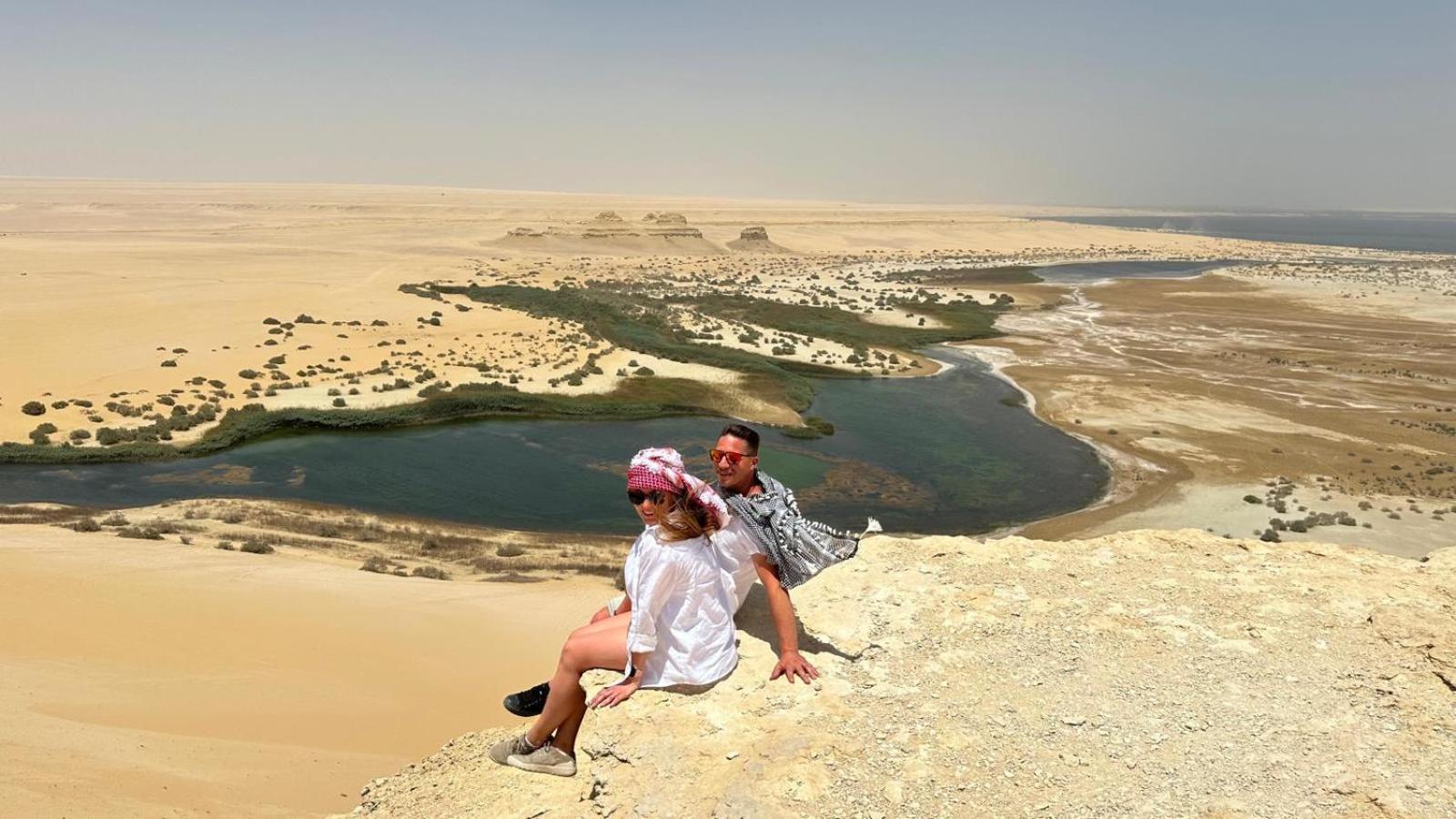 Eagles Pyramids View Ξενοδοχείο Kafret el-Gabal Εξωτερικό φωτογραφία