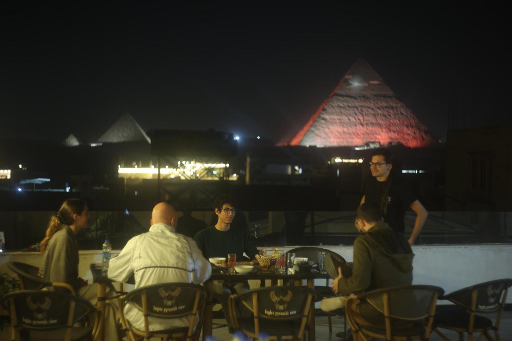 Eagles Pyramids View Ξενοδοχείο Kafret el-Gabal Εξωτερικό φωτογραφία
